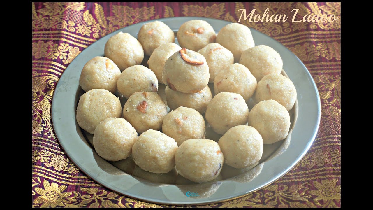 Mohan Ladoo | Mohan Laddu | Diwali Sweets