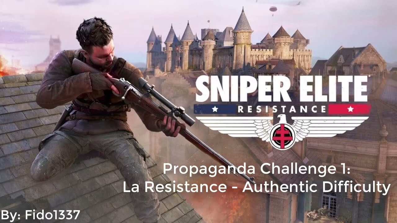 Sniper Elite: Resistance: Propaganda Challenge 1: La Resistance