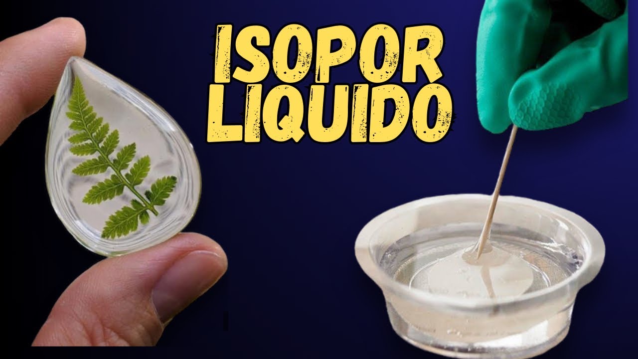 😱ISOPOR LÍQUIDO:A resina caseira mais indicada do mundo