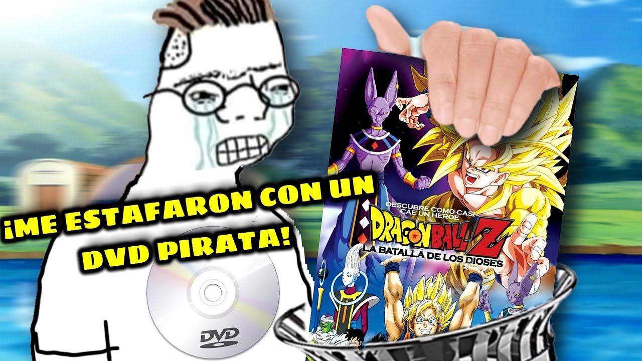 EL BIZARRO DVD PIRATA DE DRAGON BALL Z QUE ES LOST MEDIA | DRAGON BALL Z LA BATALLA DE LOS DIOSES