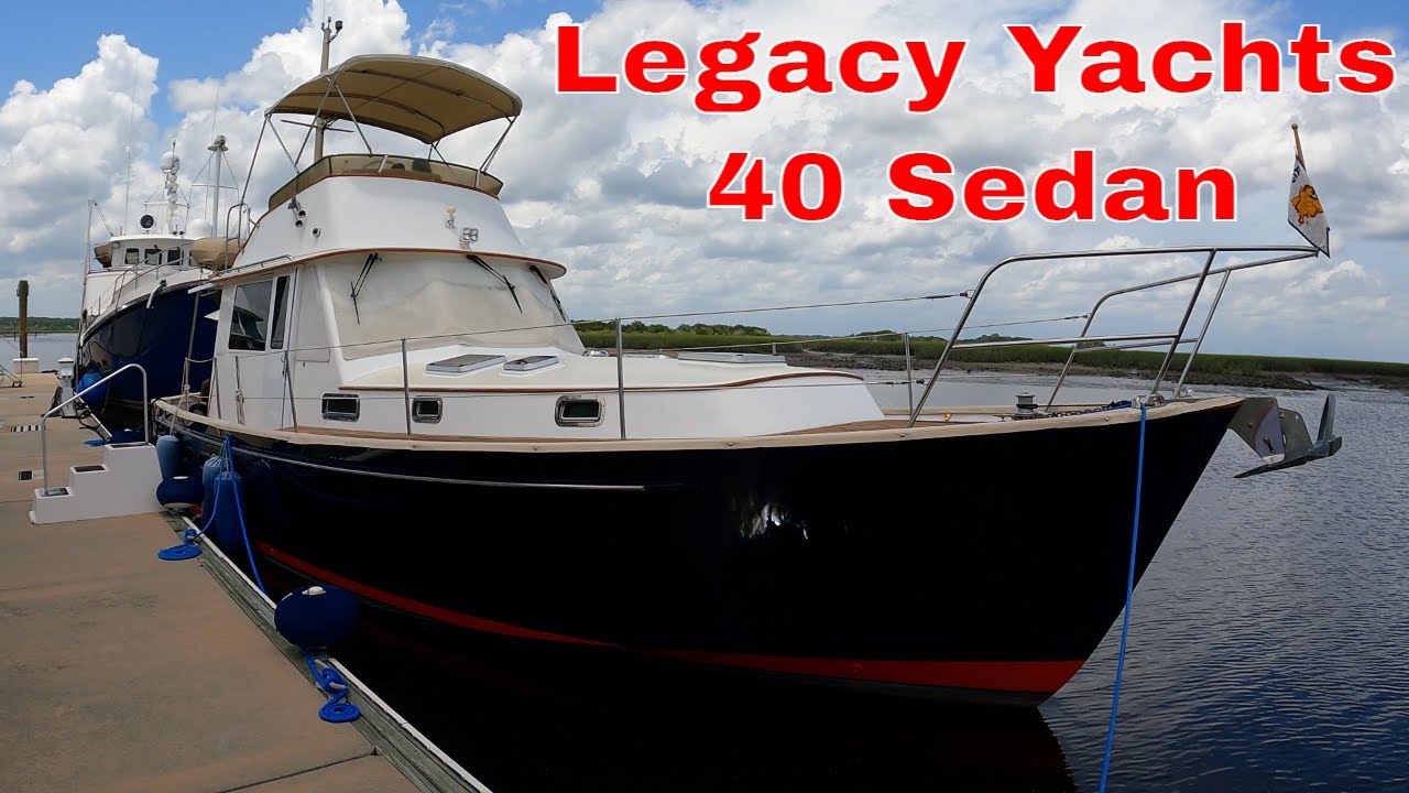 $239,500 - (2000) Legacy Yachts 40 Sedan For Sale