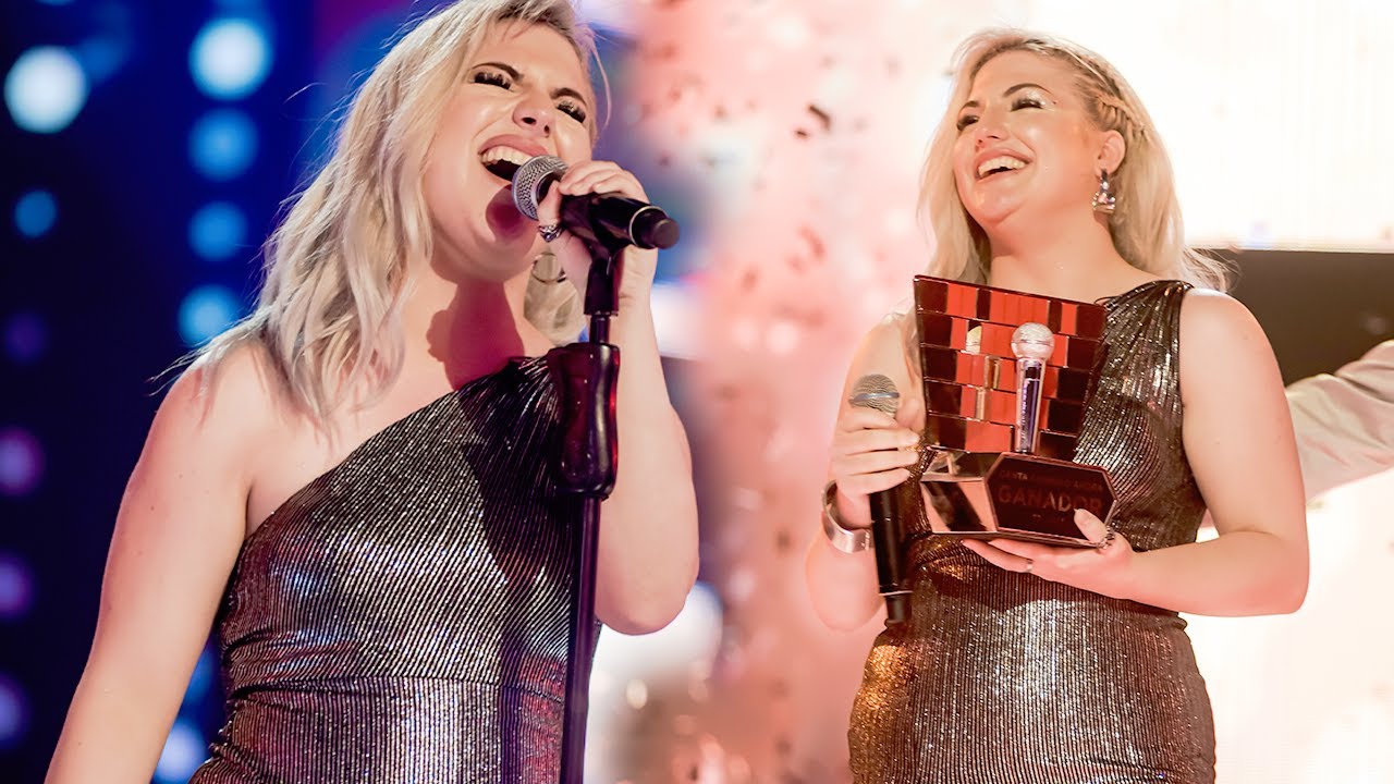 ¡HAY UNA GANADORA! Chelzye apostó a la gran final cantando 