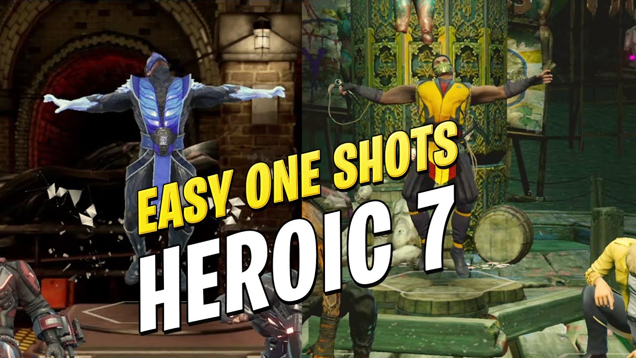 Scorpion & Subzero Down | Realm Klash Heroic 7 | Injustice 2 Mobile