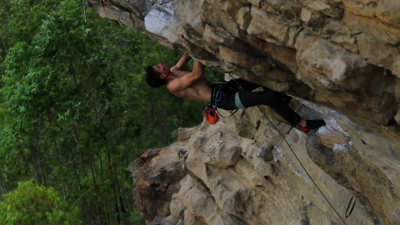 Freddy Ramírez - La apuesta en el infiernito 5.13a - Machetá, Colombia