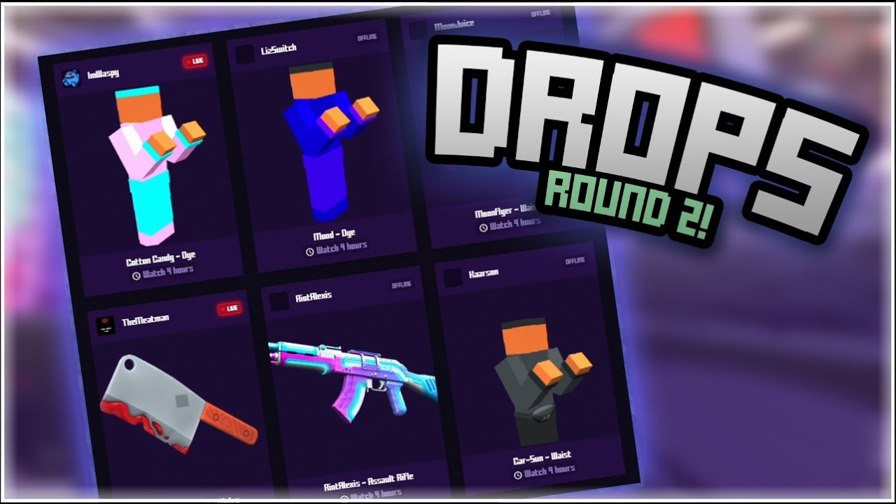 *NEW* KRUNKER DROPS RETURN! | How to earn Krunker Twitch Drops