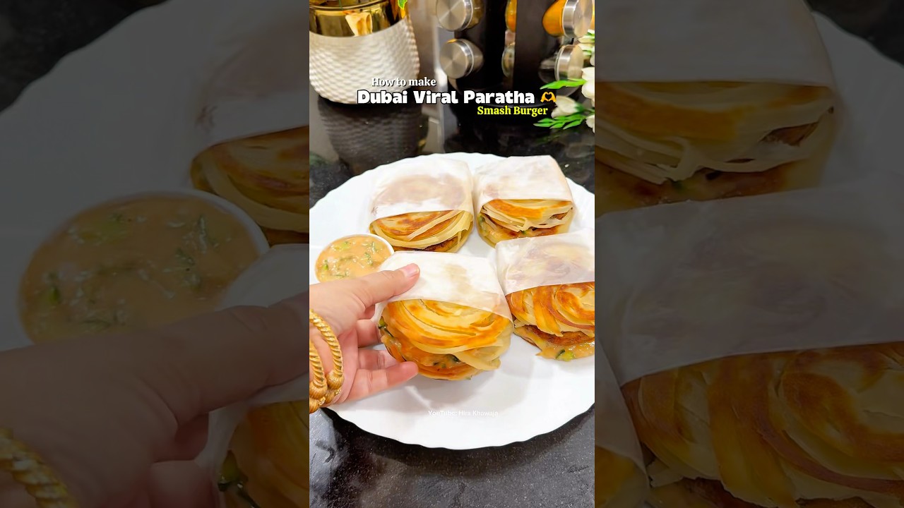 Dubai Viral Paratha 👌#shorts #viralrecipe
