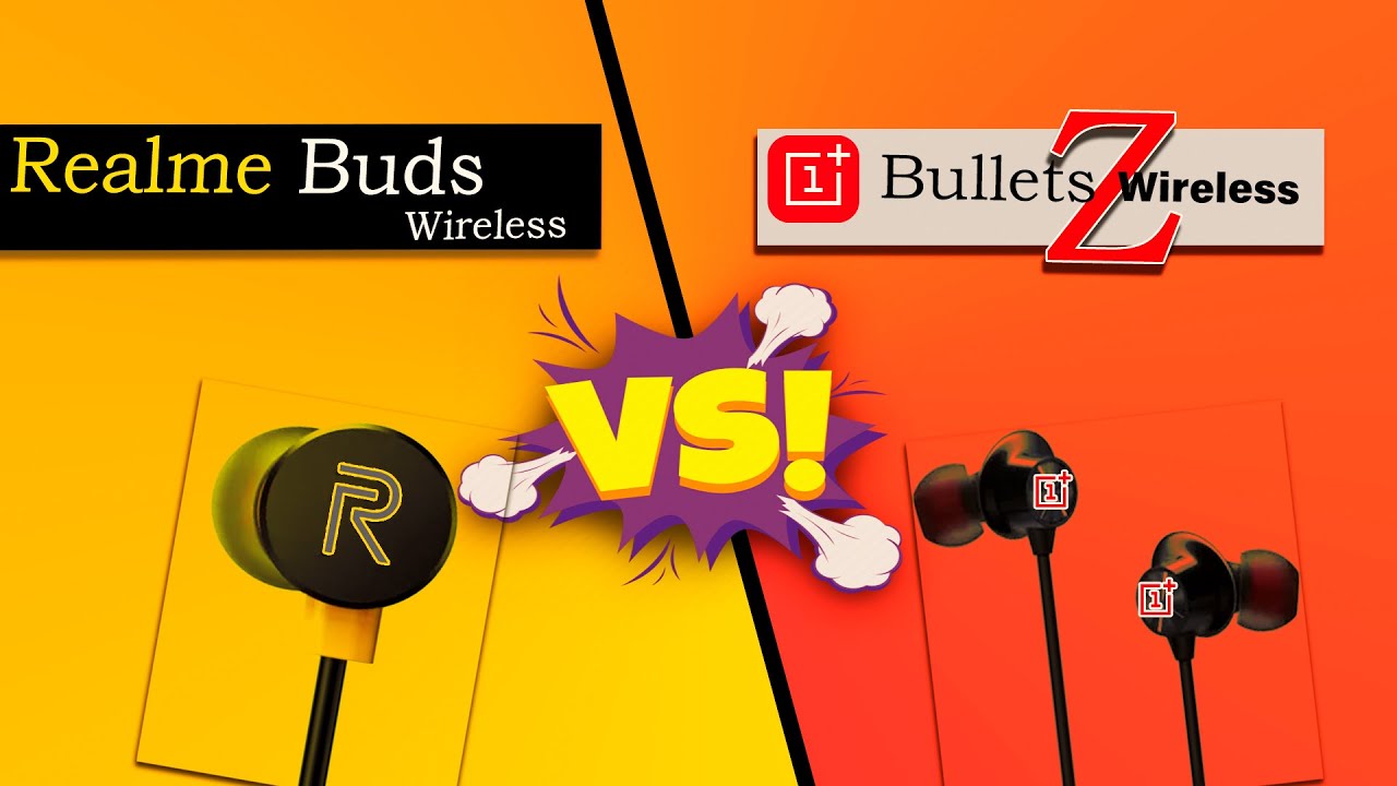 OnePlus Bullets Wireless Z vs Realme Buds wireless; A Comparison🔥🔥