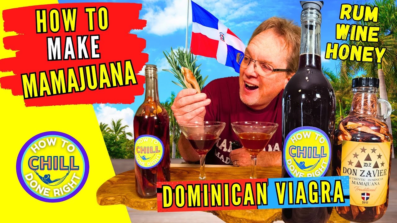 Mamajuana - Dominican Viagra Recipe - Only 4 Ingredients - How to Make Mamajuana