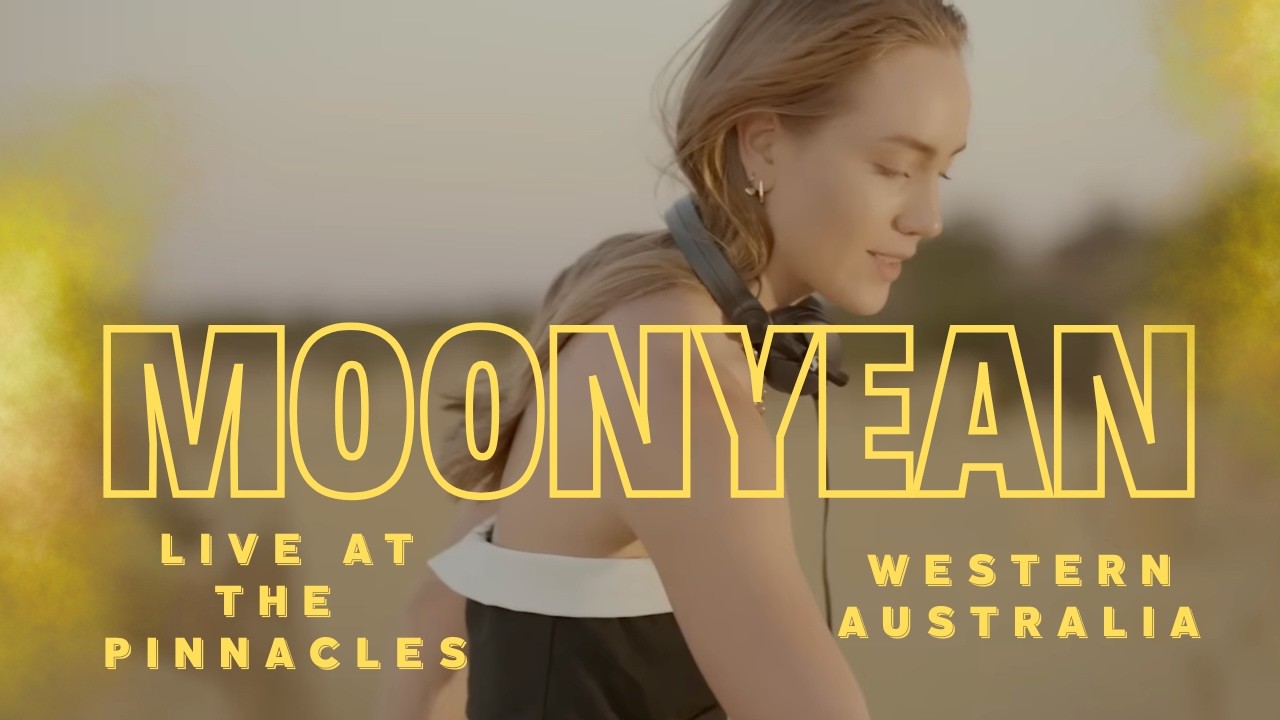 MOONYEAN DESERT SUNSET DJ SET LIVE @ THE PINNACLES DESERT, WESTERN AUSTRALIA | MELODIC TECHNO