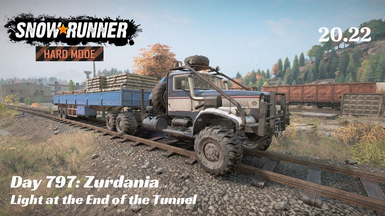 SnowRunner Hard Mode - R20 E22 - Light at the End of the Tunnel