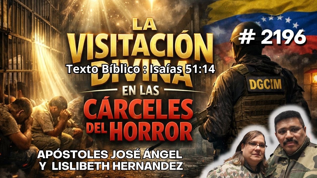02-16-2026 Clamor Matutino: La visitación divina en las cárceles del horror.