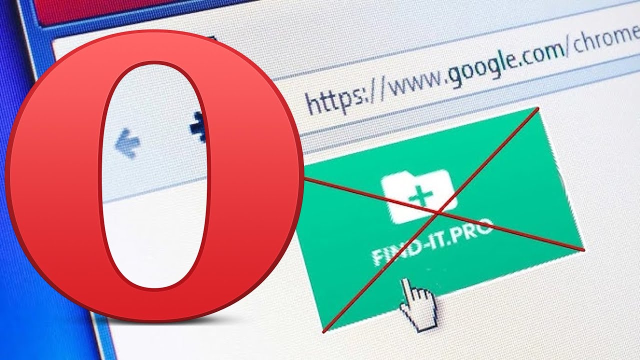 Opera открывает find it! Как вернуть экспресс панель?