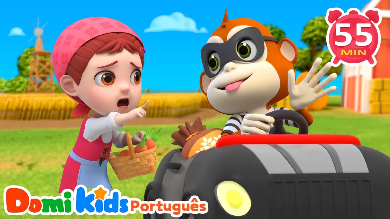 Polícia Bebê em Ação 👮‍♂️ Canção Divertida | Canções Infantis | Domi Kids em Português