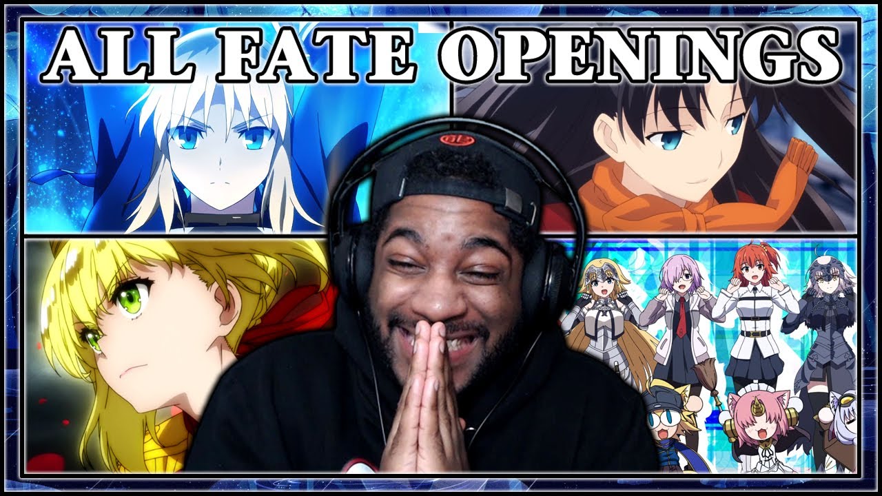 FATE SERIES ALL OPENINGS REACTION!!! (w/ Bonus Nasuverse Openings)