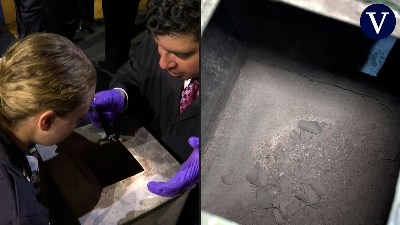 Abren en directo una cápsula del tiempo de unos 200 años y el resultado es decepcionante