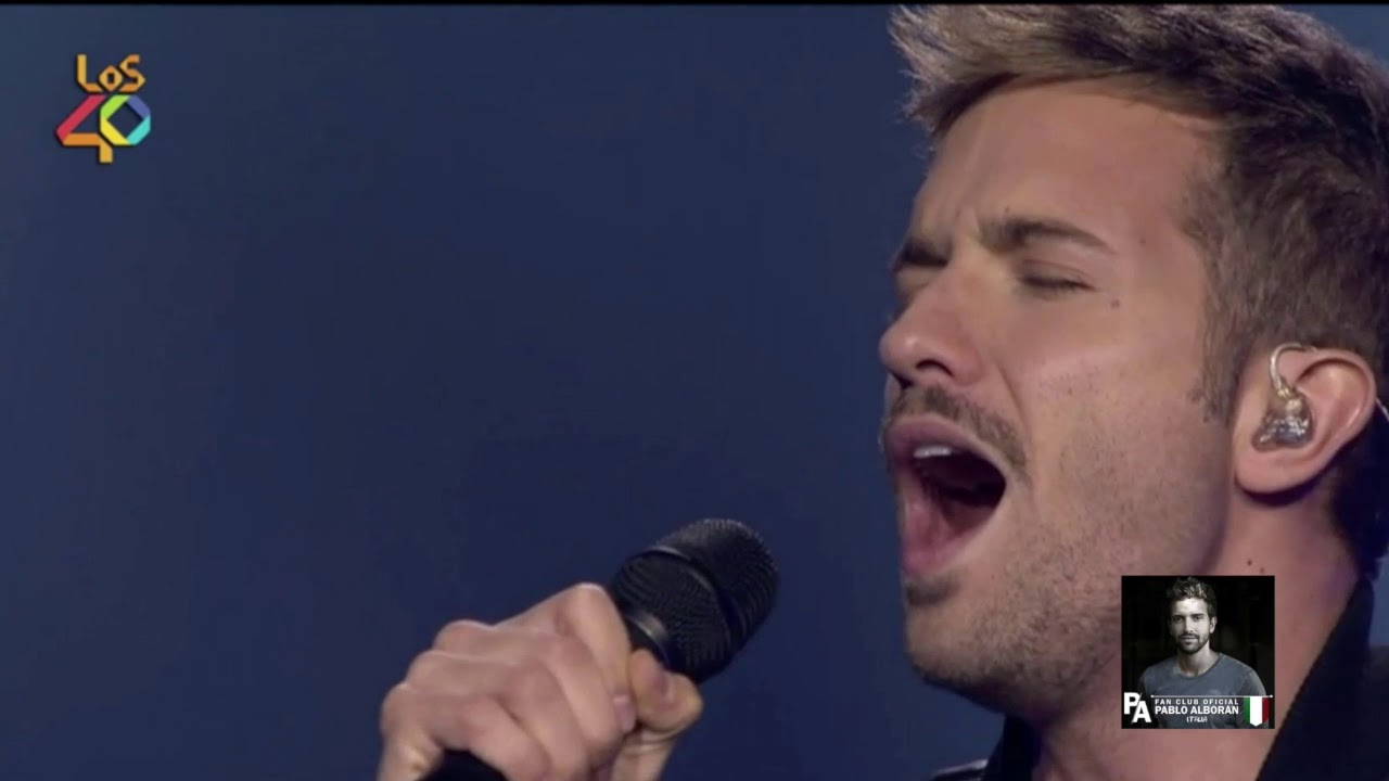 LOS40 MUSIC AWARDS 2017 - PABLO ALBORAN
