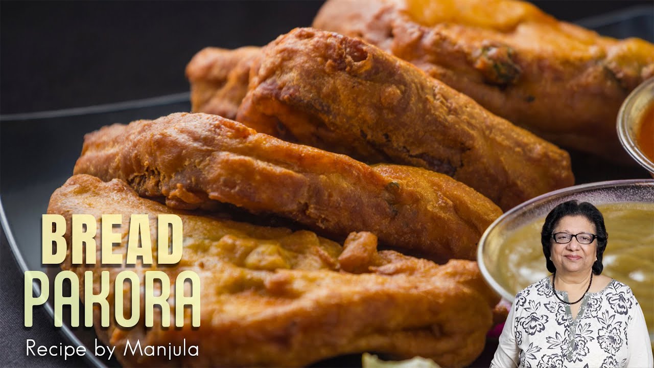 Bread Pakora | Bread Pakoda | Indian Bread Pakora | Pakora Bread Recipe by Manjula