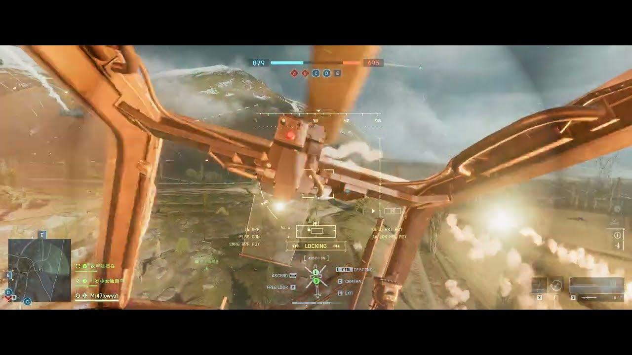 Battlefield 6 Malaysia attack heli long range
