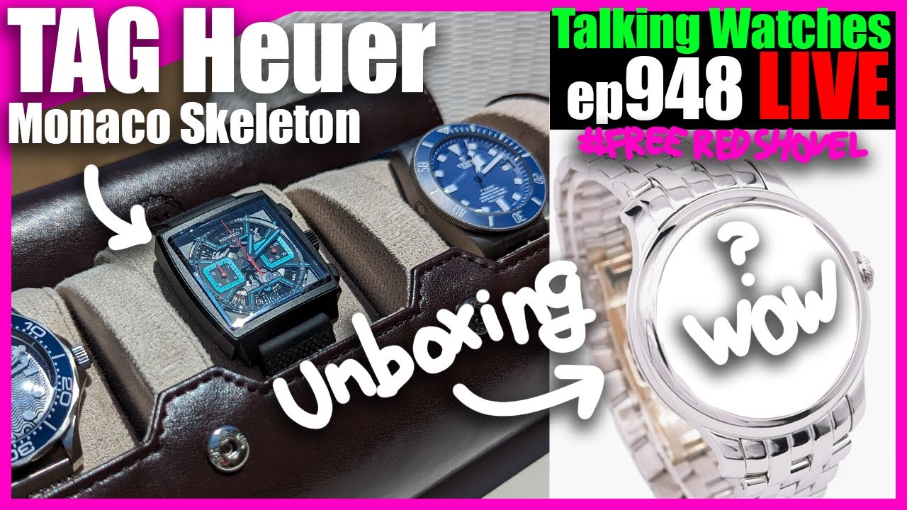 Who are these NEW TAG Heuer Skeleton Monaco's for? | ep948