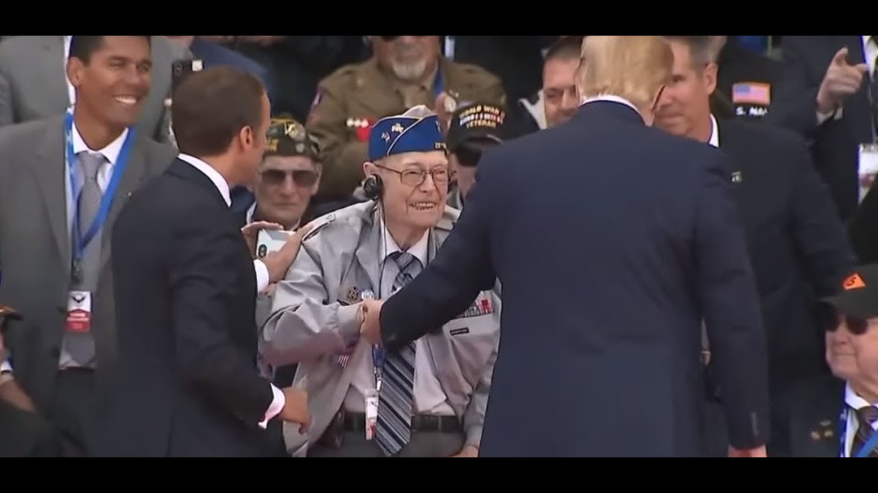AMERICAN HERO: President Trump Honors D-Day Veteran EMOTIONAL MOMENT