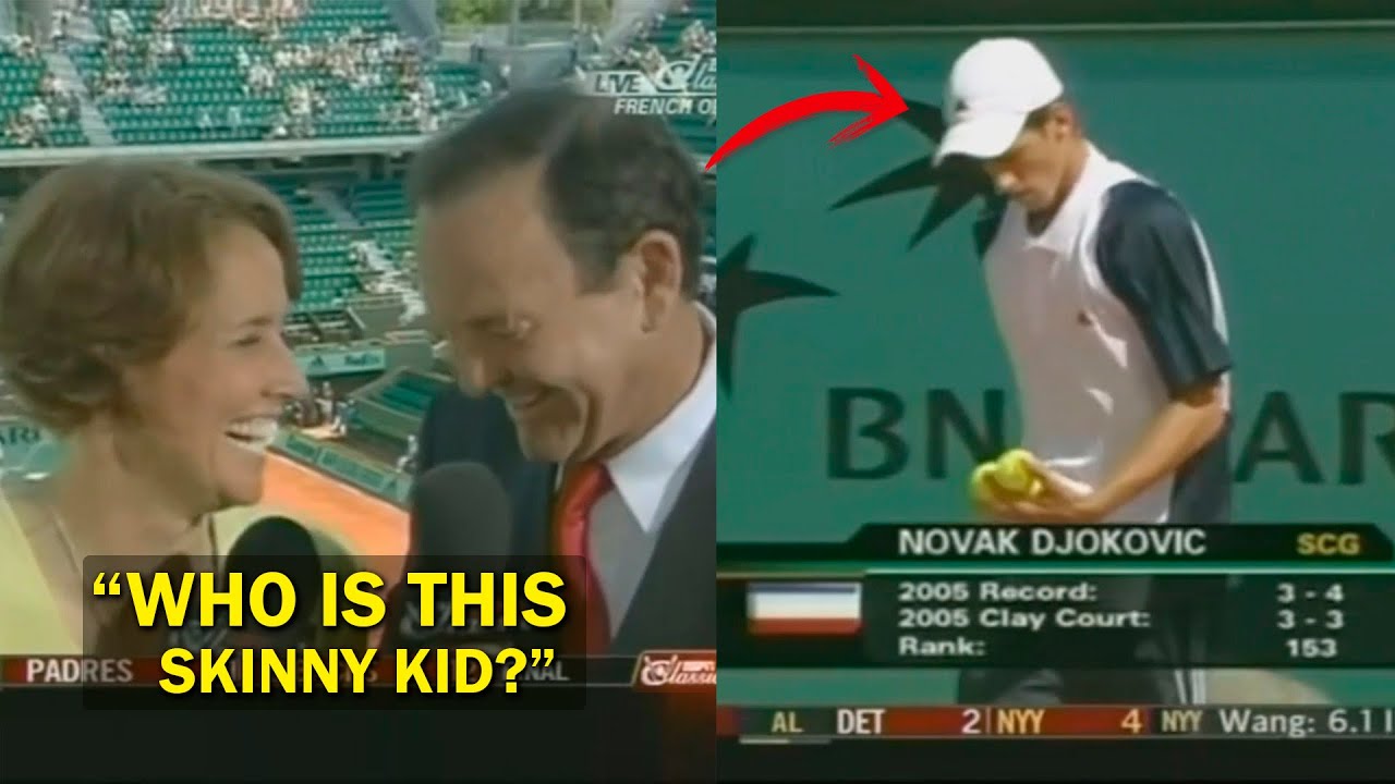 They Laughed at an 18 Year Old Djokovic...What Happened Next is Shocking!
