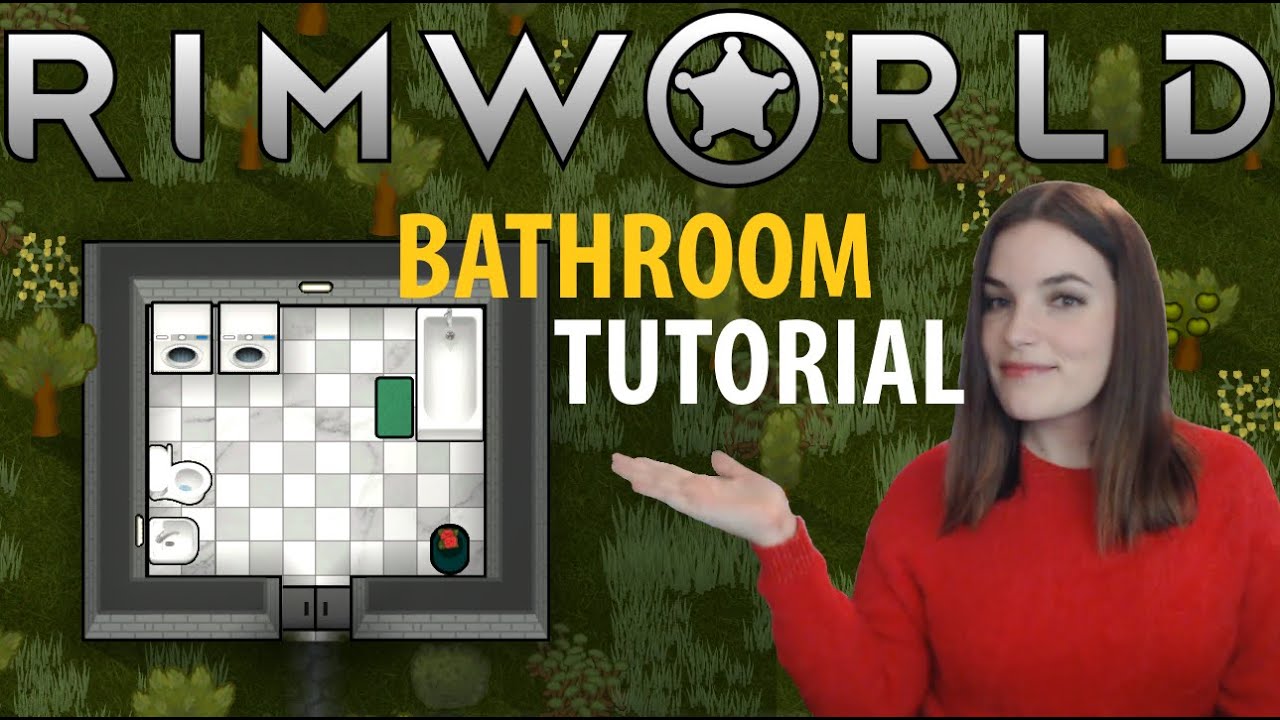 BATHROOMS IN RIMWORLD? (Dubs Bad Hygiene Mod Tutorial)