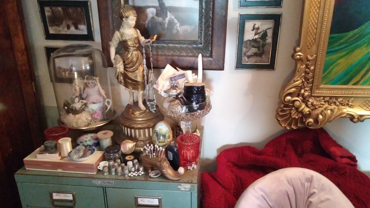 What Do I Store In My Metal Drawer Cabinet? } #craftorganization #vintage #storagesolutions #vlog