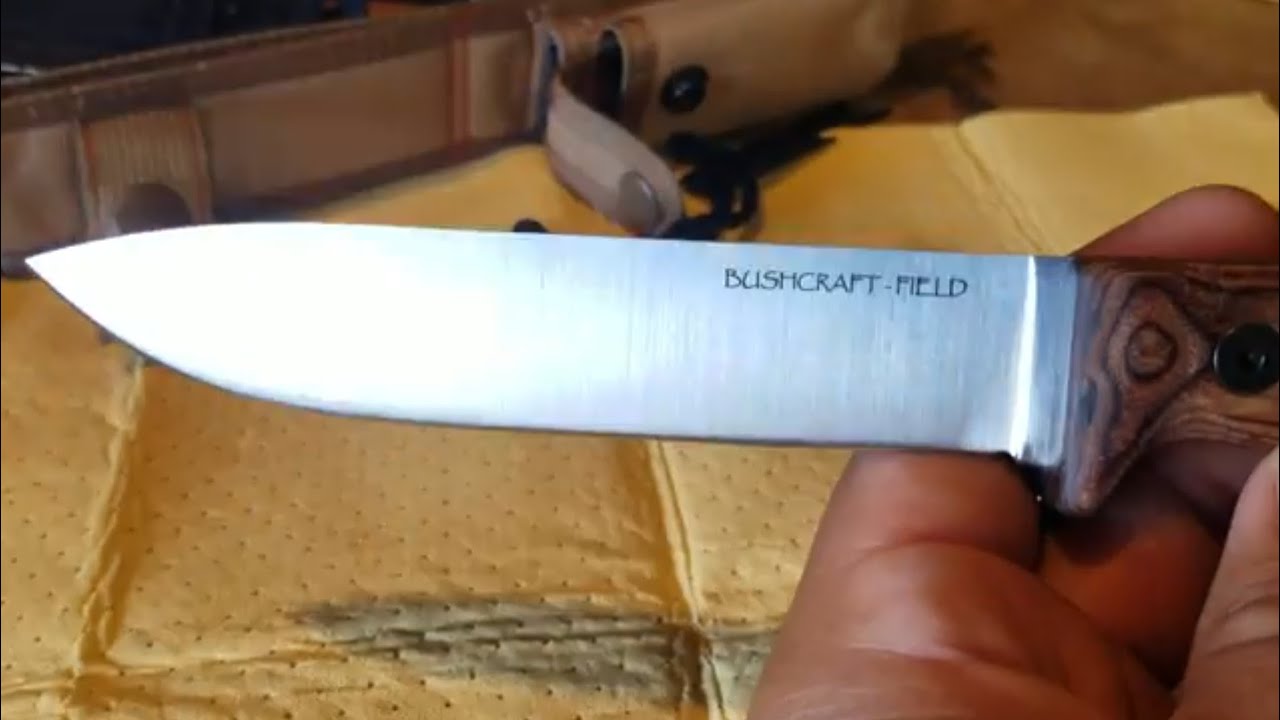 Ontario Knife Company Bushcraft Field Knife my first impression in hand.