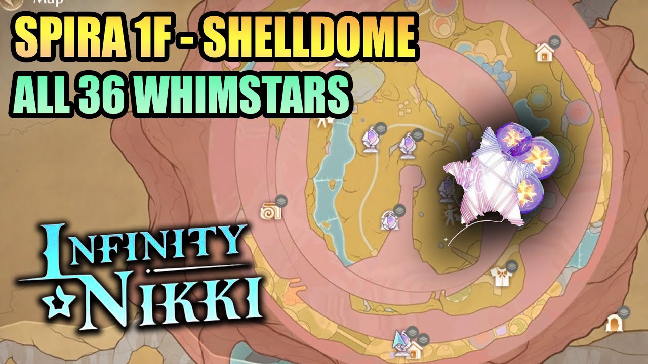 Spira - All 36 Whimstar Location INFINITY NIKKI 2.0 (ITZALAND)
