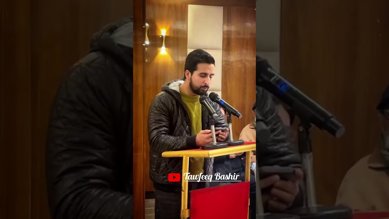 Heart Touching Naatiya Kalam || Live Performance|| Tawfeeq Bashir