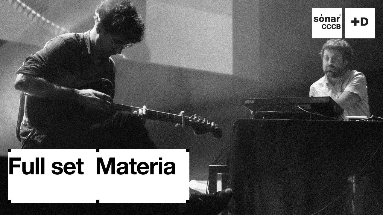 SónarCCCB 2021 - Materia