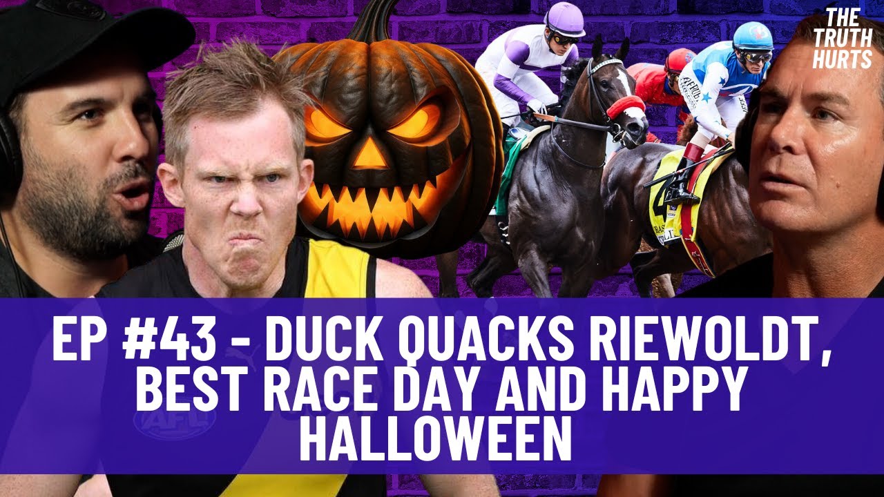 Season 1 - EP #43 - Duck quacks Riewoldt, best race day and happy Halloween