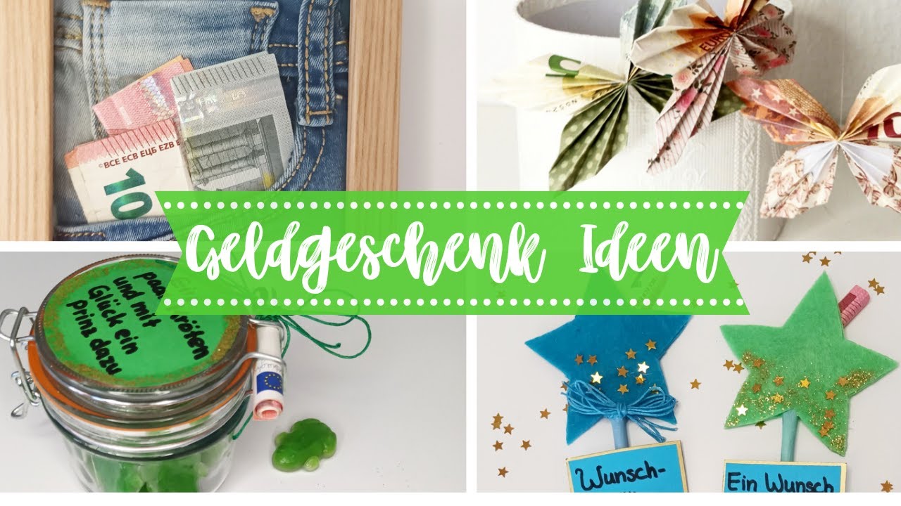 Originelle Geldgeschenke basteln | Kreative Ideen Geld zu verschenken | Ronja Ready