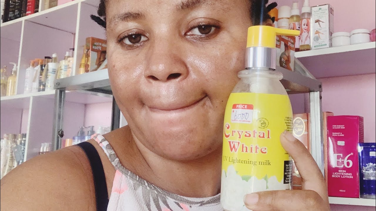 Crystal white lotion  my honest review how to use this lotion in a natural way.