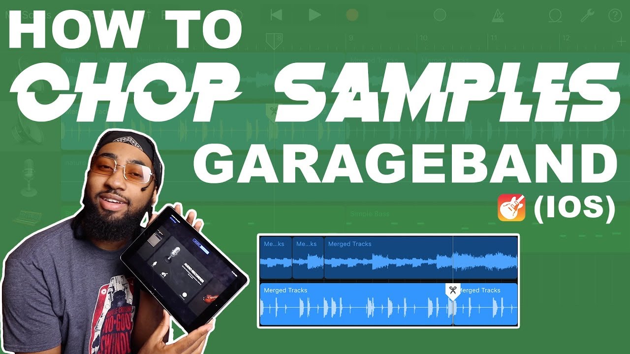 How to Chop Samples on Garageband for IOS (Beginner tutorial)