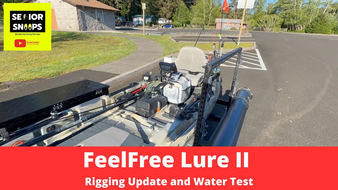 Outfitting the FeelFree Lure II Tandem and Water Test
