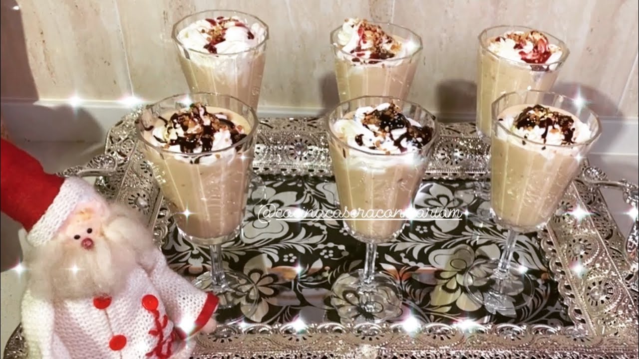 MOUSSE DE TURRÓN (CON DOS INGREDIENTES)ESPECIAL NAVIDAD
