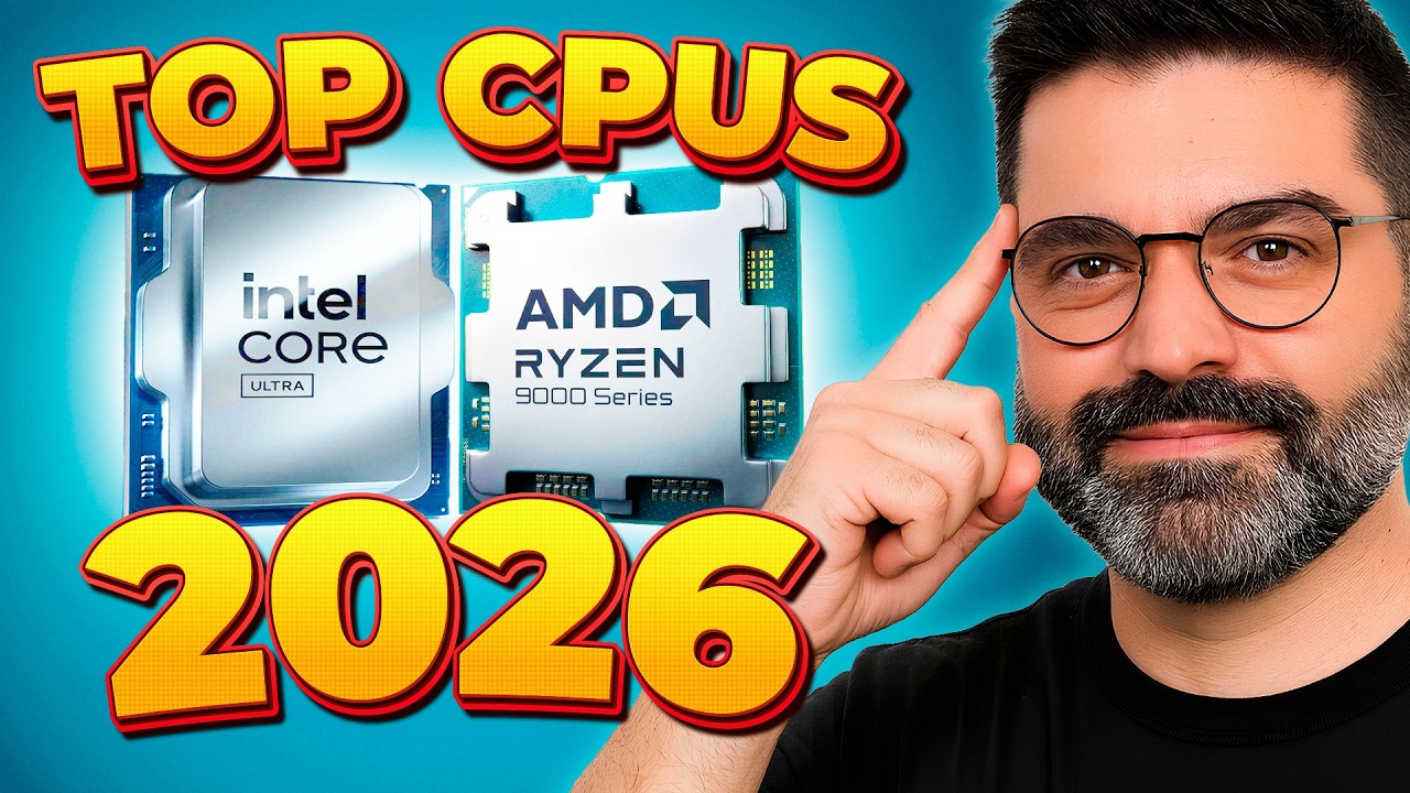 Los 7 MEJORES CPUS para 2026: GUÍA COMPLETA