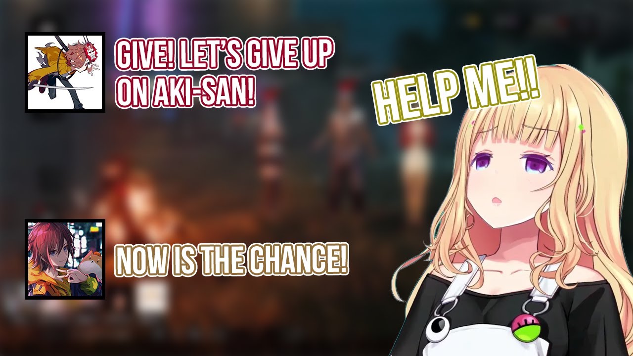Akirose Help Arisaka, But Instantly Got Abandoned After That [Hololive/Aki Rosenthal]