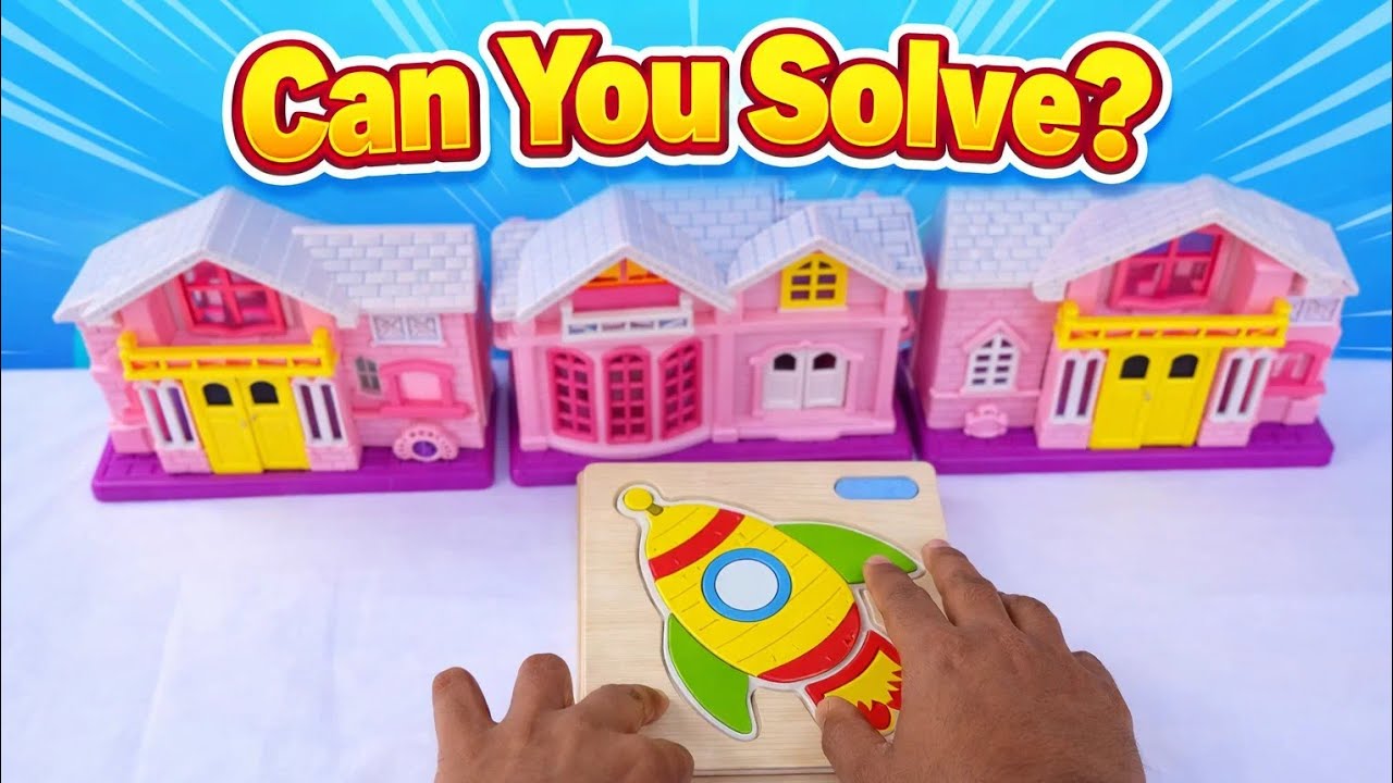Animal & Train Puzzle Game – Fit the Pieces for Kids 🐘🚂