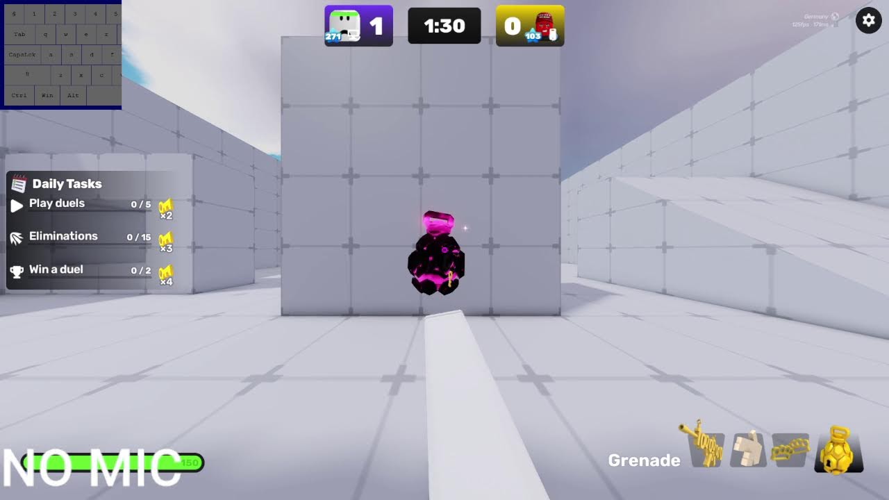 Playing games with viewers like roblox rivals or mc