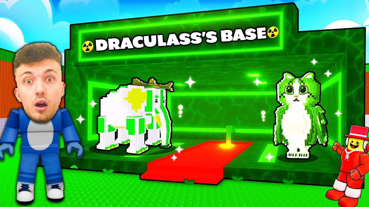 DRACULASS FACE BAZA RADIOACTIVA CU MEOWL SI ELEFANTUL CAPSUNA RADIOCATIV! SAMMY MERGE LA PESCUIT!!!