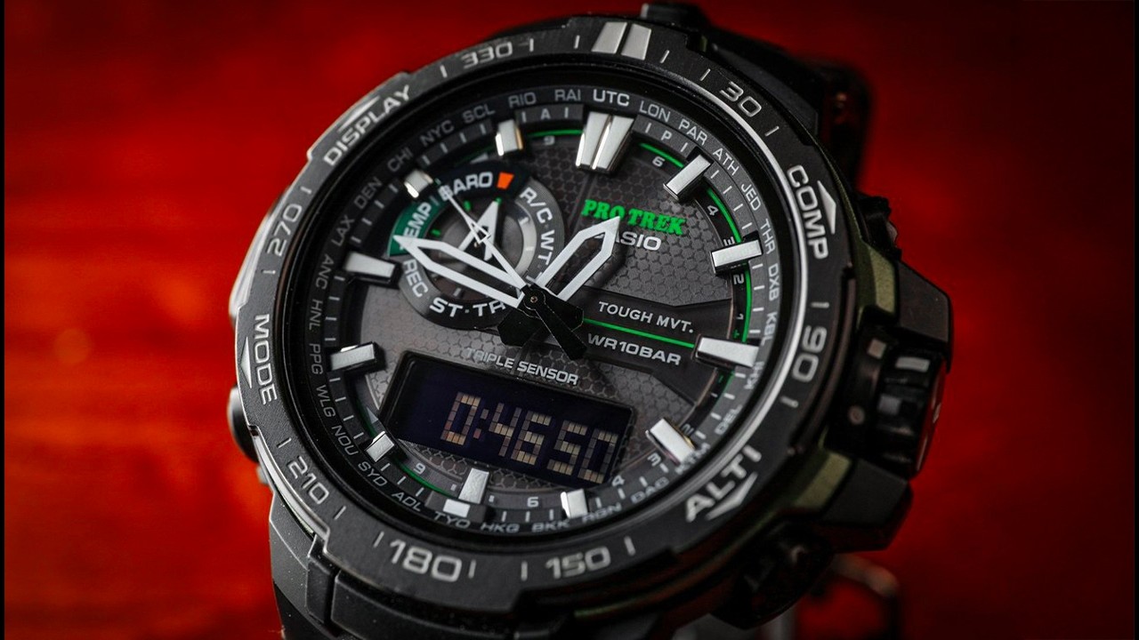 Top 5 Best Casio Pro Trek Watches in 2025 | Tough Solar Outdoor Watches for Hiking & Adventure