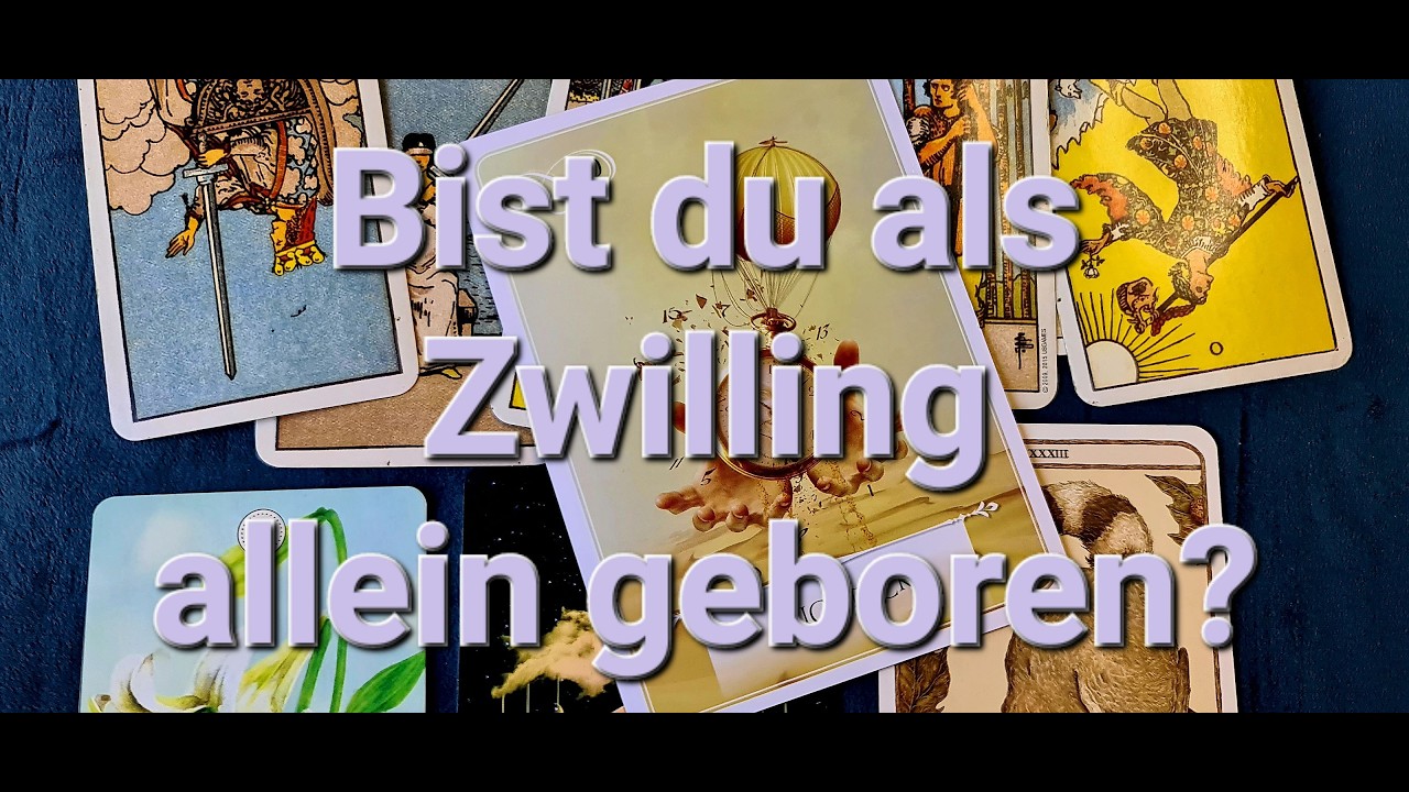 Bist du ein allein geborener Zwilling?