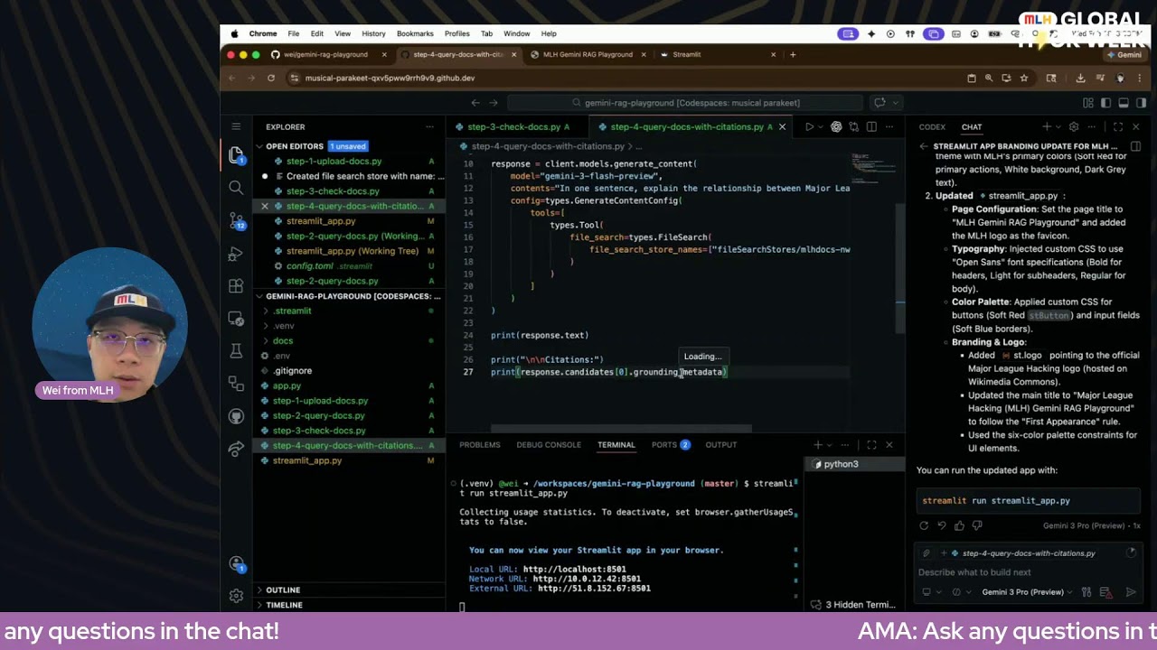 [GHW] RAG Made Easy with Gemini: Teach Your AI to Read