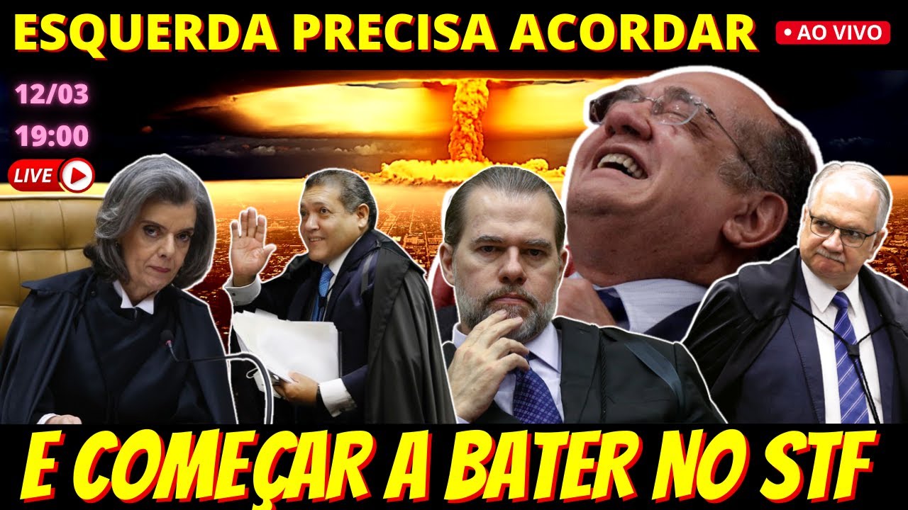 🔴 19h Esquerda precisa entender o xadrez da eleição e começar já a bater no STF