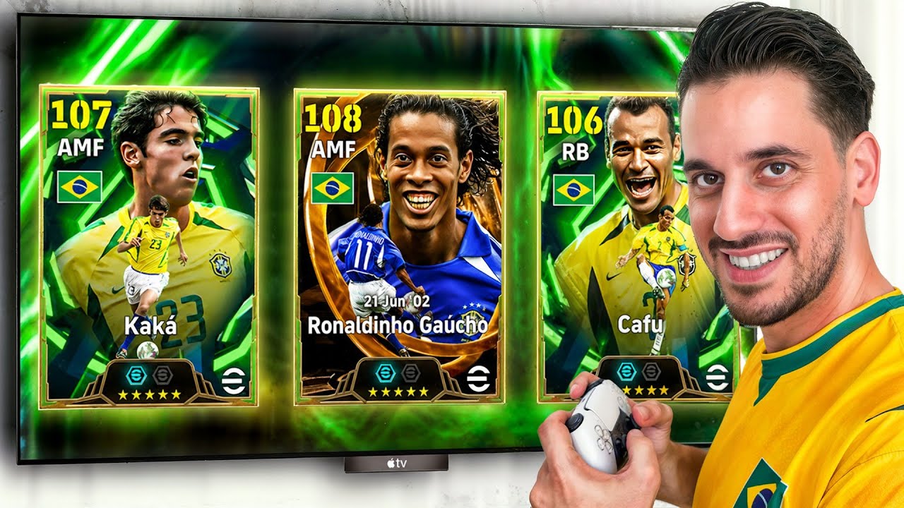 RONALDINHO'S BLITZ CURLER IS DIFFERENT 😳 FULL BRAZIL 2002 REVIEW 🔥 eFootball 2026