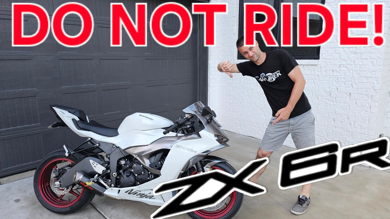 KAWASAKI Told Me NOT TO RIDE My NEW 2025 Kawasaki Ninja ZX6R