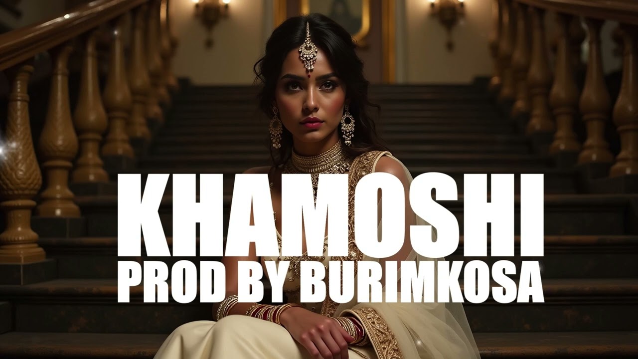 ' Khamoshi ' Indian Vocal Beat Oriental Bollywood Hiphop Rap Type Beat 2025 | Instrumental