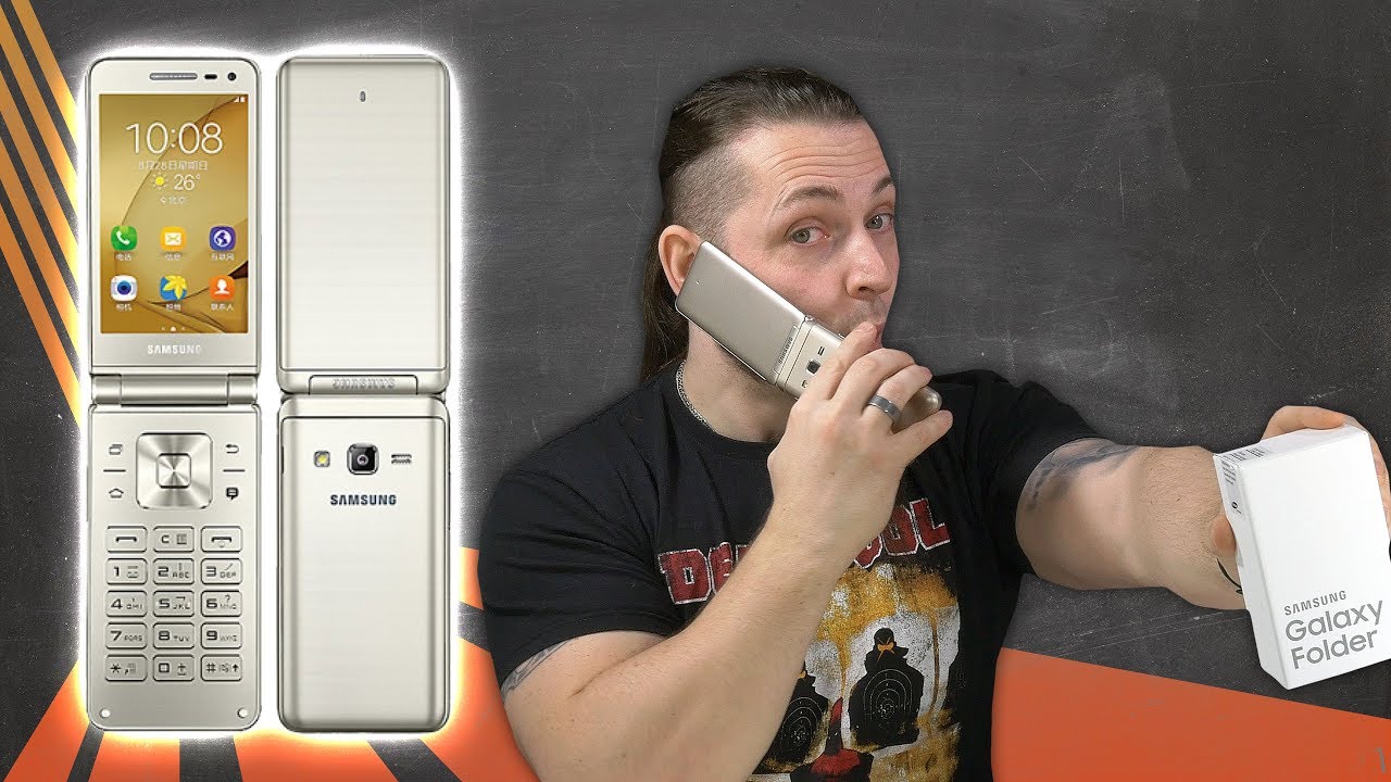 Samsung Klapphandy mit Android? 📱 SAMSUNG GALAXY FOLDER 2 [Review, Technik, German, Deutsch]